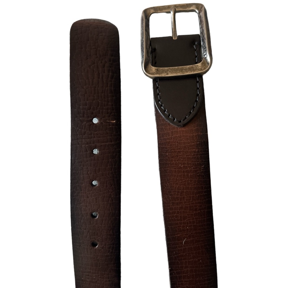 John Varvatos leather belt, size 34